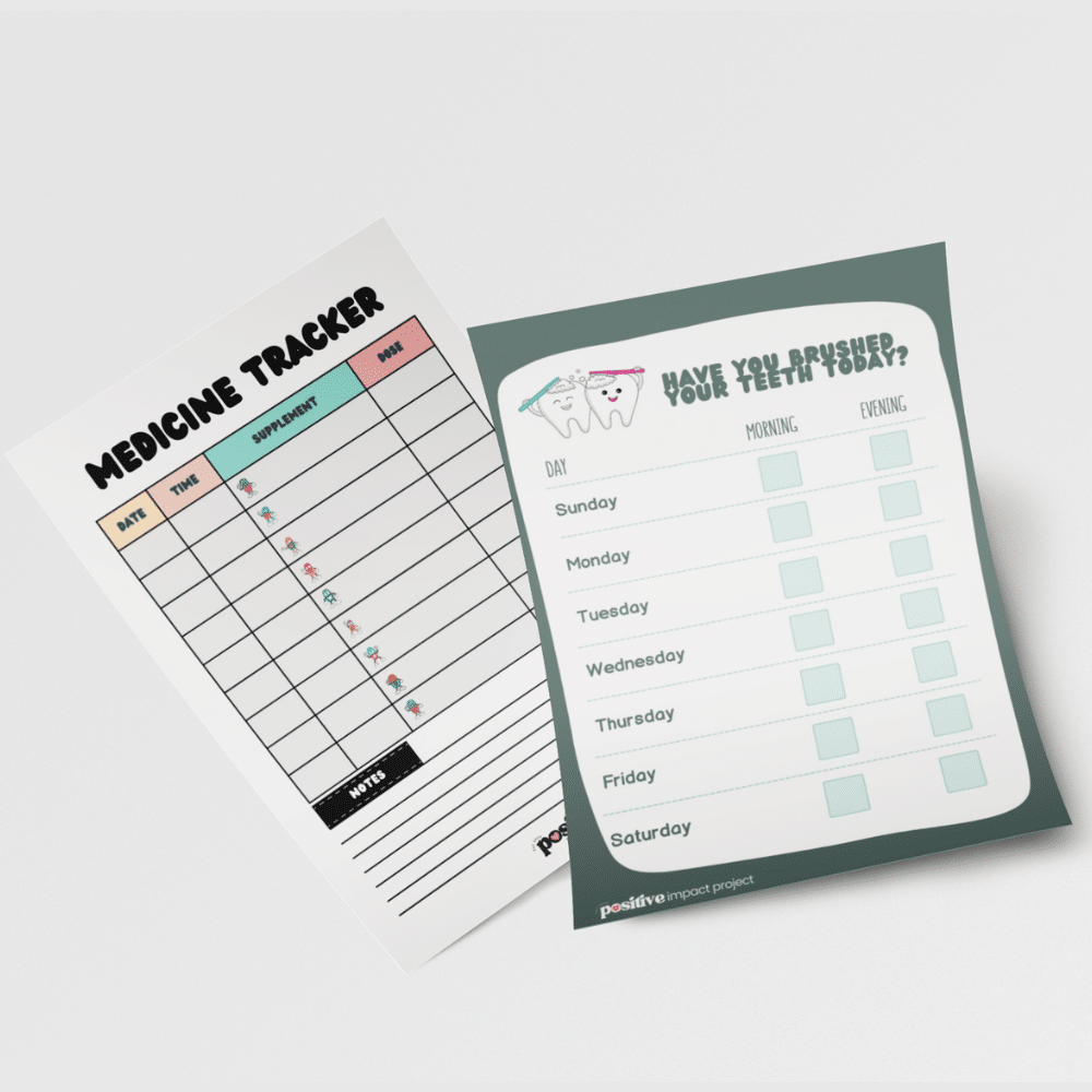 2 wellness printables